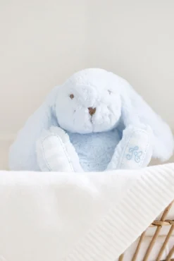 Tartine et Chocolat Augustin le lapin 25 cm bleu ciel| Lapin, Augustin|Peluches