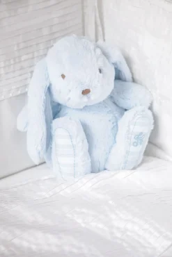 Tartine et Chocolat Augustin le lapin 25 cm bleu ciel| Lapin, Augustin|Peluches
