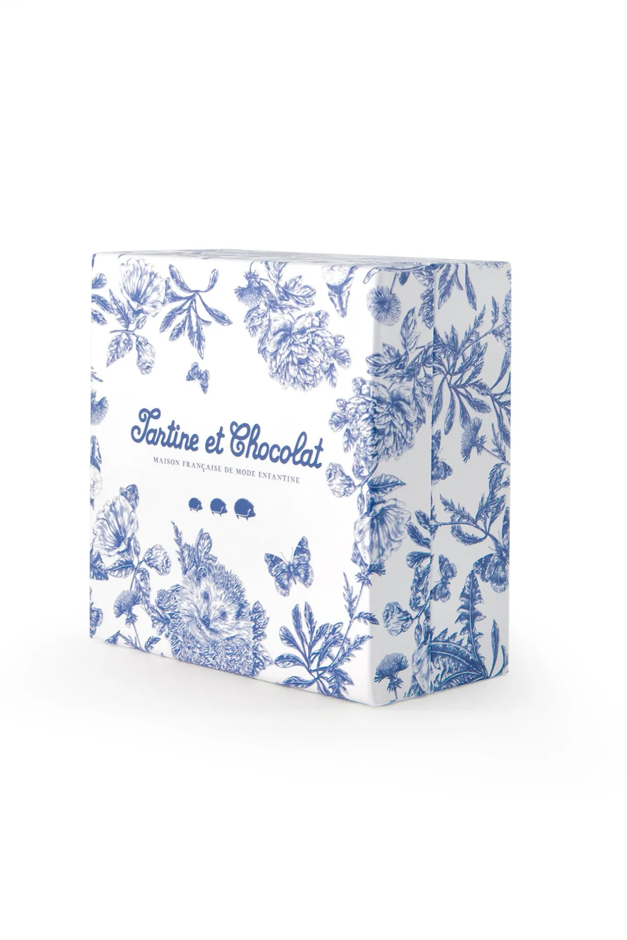 Tartine et Chocolat Augustin le Lapin Doudou imprimé inspiration Toile de Jouy bleu| Lapin, Augustin|Doudous