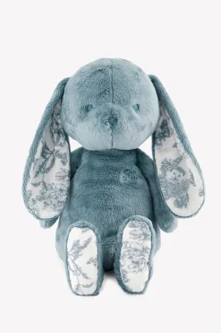 Tartine et Chocolat Augustin le Lapin Imprimé inspiration Toile de Jouy bleu 25cm| Lapin, Augustin|Ligne Toile De Jouy