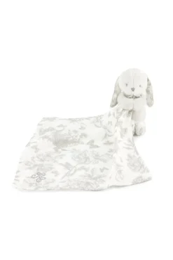 Tartine et Chocolat Augustin le Lapin Doudou imprimé inspiration Toile de Jouy gris| Toile De Jouy Gris|Lapin, Augustin