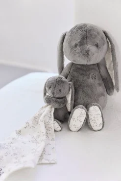Tartine et Chocolat Augustin le lapin Doudou gris imprimé Rêve étoilé| Rêve Étoilé|Lapin, Augustin