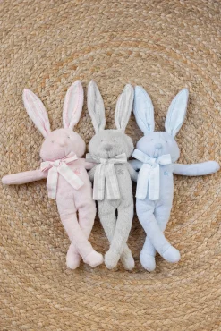 Tartine et Chocolat Augustin le lapin Tout doux rose pâle| Lapin, Augustin|Doudous