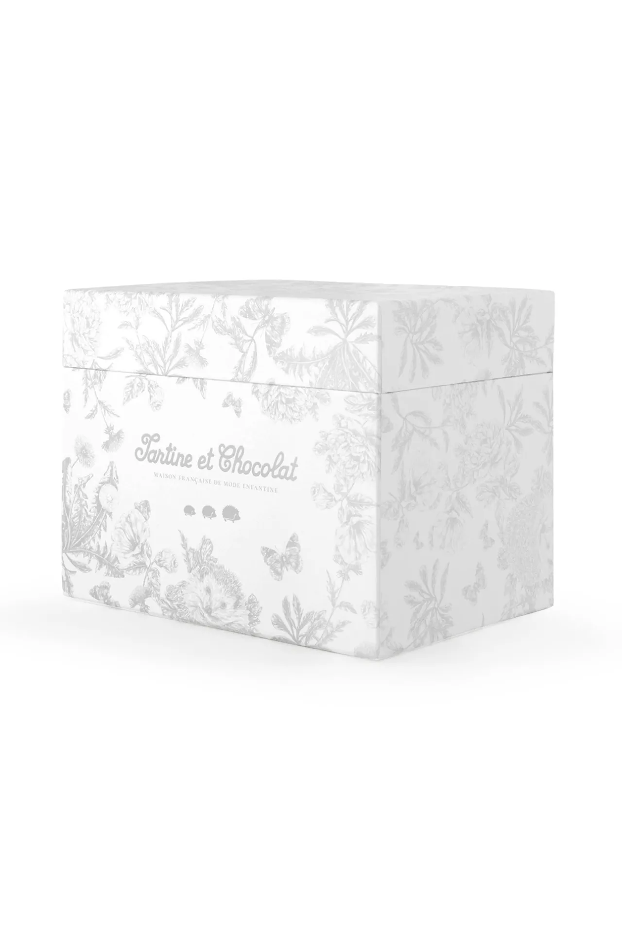 Tartine et Chocolat Augustin le Lapin musical Imprimé inspiration Toile de Jouy gris| Toile De Jouy Gris|Lapin, Augustin