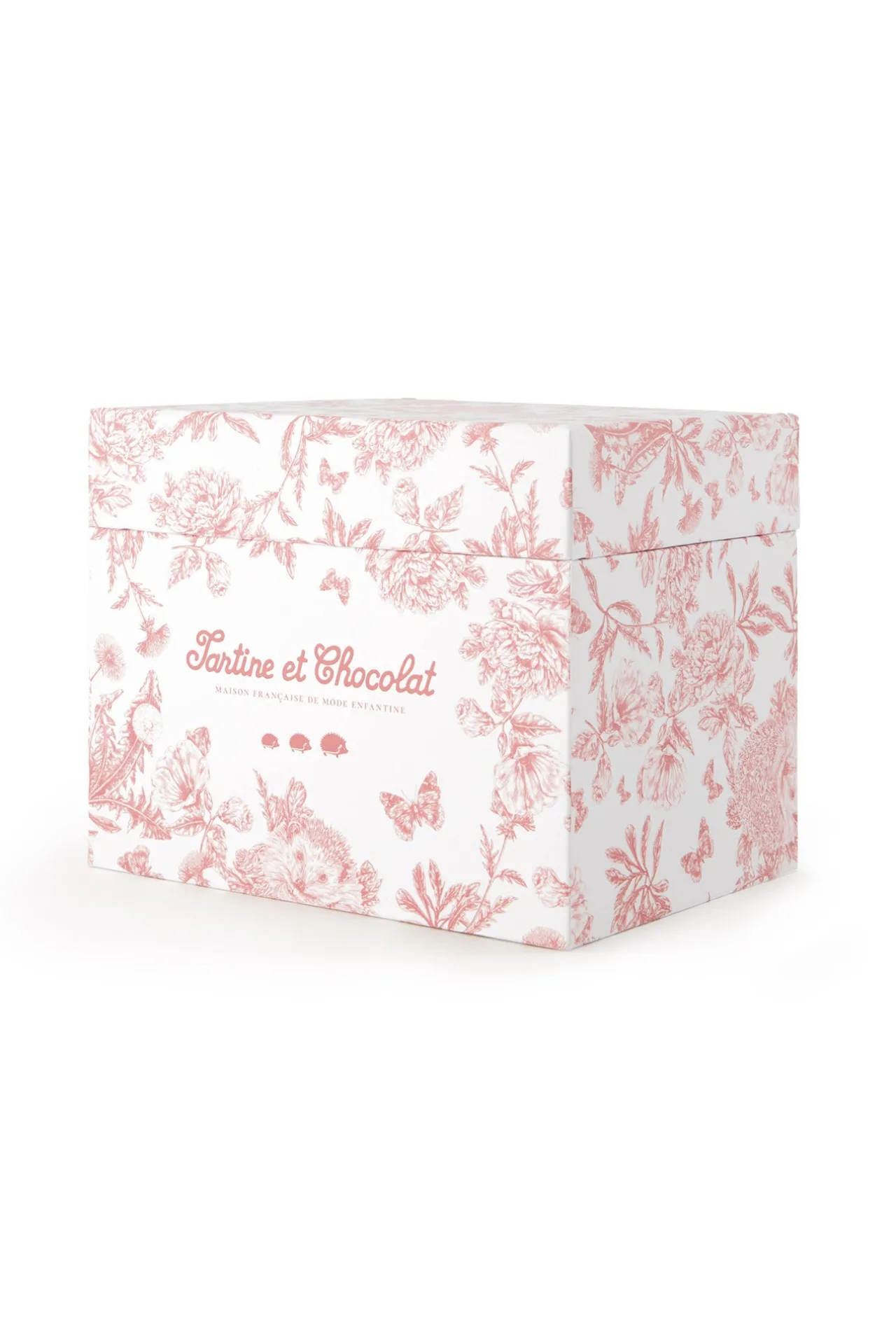 Tartine et Chocolat Augustin le Lapin musical Imprimé inspiration Toile de Jouy rose| Lapin, Augustin|Jouets D'Éveil