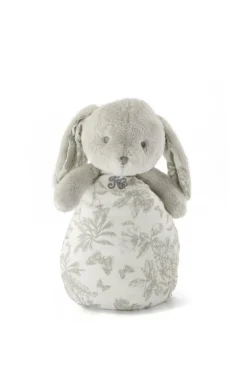Tartine et Chocolat Augustin le Lapin veilleuse musicale Imprimé Toile de Jouy gris| Toile De Jouy Gris|Lapin, Augustin
