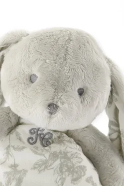 Tartine et Chocolat Augustin le Lapin veilleuse musicale Imprimé Toile de Jouy gris| Toile De Jouy Gris|Lapin, Augustin