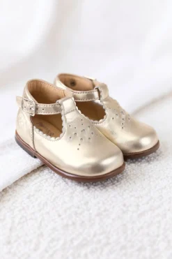 Tartine et Chocolat Babies Cuir doré| Souliers|Chaussures