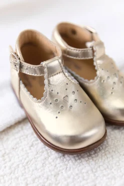 Tartine et Chocolat Babies Cuir doré| Souliers|Chaussures