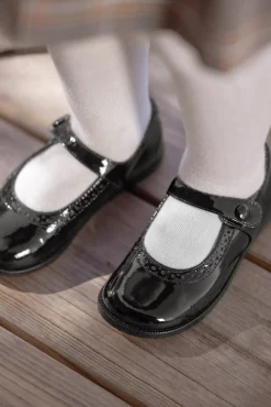 Tartine et Chocolat Babies Noir vernis|Enfant Souliers|Chaussures