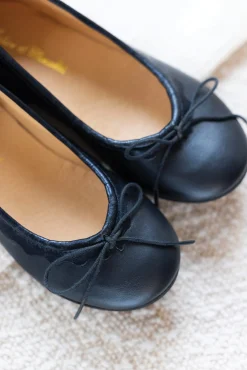 Tartine et Chocolat Ballerines Cuir marine|Enfant Souliers|Chaussures