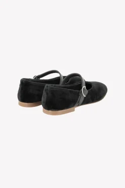 Tartine et Chocolat Ballerines Noir velours|Enfant Souliers|Chaussures
