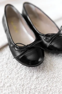Tartine et Chocolat Ballerines Cuir noir|Enfant Souliers|Chaussures