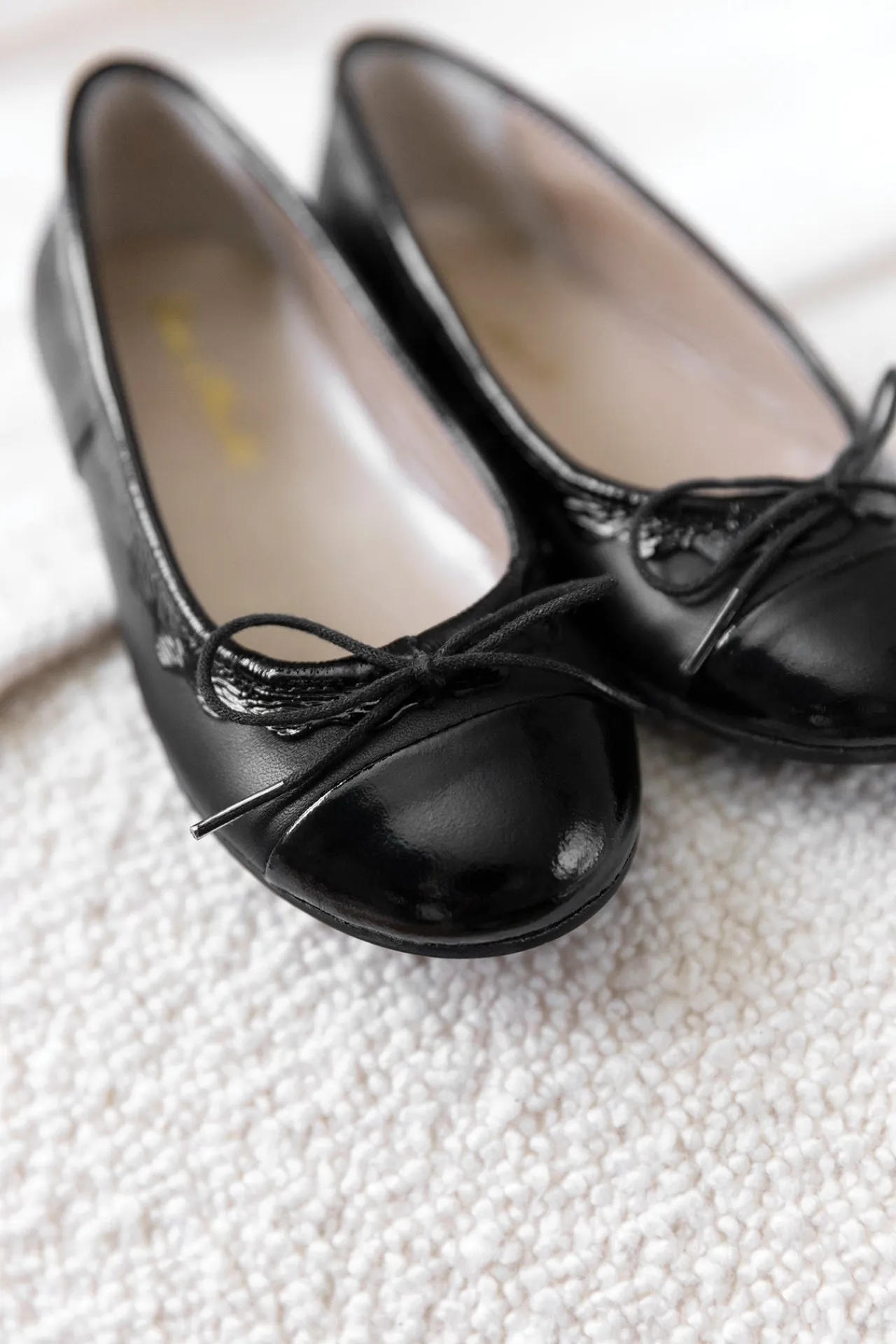 Tartine et Chocolat Ballerines Cuir noir|Enfant Souliers|Chaussures