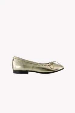 Tartine et Chocolat Ballerines Cuir doré|Enfant Souliers|Chaussures