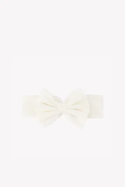 Tartine et Chocolat Bandeau Ecru nœud| Accessoires