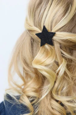 Tartine et Chocolat Barrette Noir paillettes|Enfant Accessoires