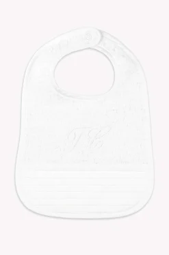 Tartine et Chocolat Bavoir Monogramme blanc T2| Monogramme|Bavoirs - Accessoires De Repas