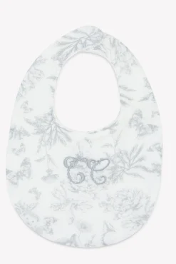Tartine et Chocolat Bavoir Imprimé inspiration toile de jouy gris T1| Toile De Jouy Gris|Bavoirs - Accessoires De Repas