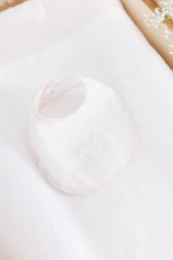 Tartine et Chocolat Bavoir Garda rose pâle T1| Garda Rose|Bavoirs - Accessoires De Repas