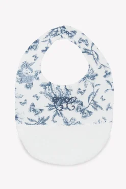 Tartine et Chocolat Bavoir Imprimé inspiration toile de jouy bleu T2| Toile De Jouy Bleu|Bavoirs - Accessoires De Repas