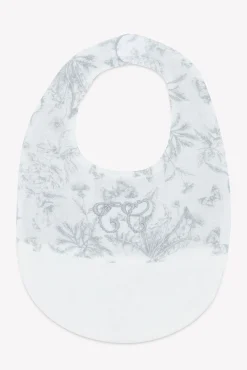Tartine et Chocolat Bavoir Imprimé inspiration toile de jouy gris T2| Toile De Jouy Gris|Bavoirs - Accessoires De Repas