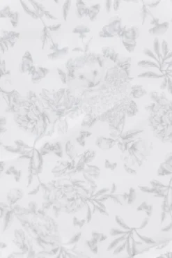 Tartine et Chocolat Bavoir à manches toile enduite Imprimé inspiration Toile de Jouy gris| Toile De Jouy Gris|Bavoirs - Accessoires De Repas