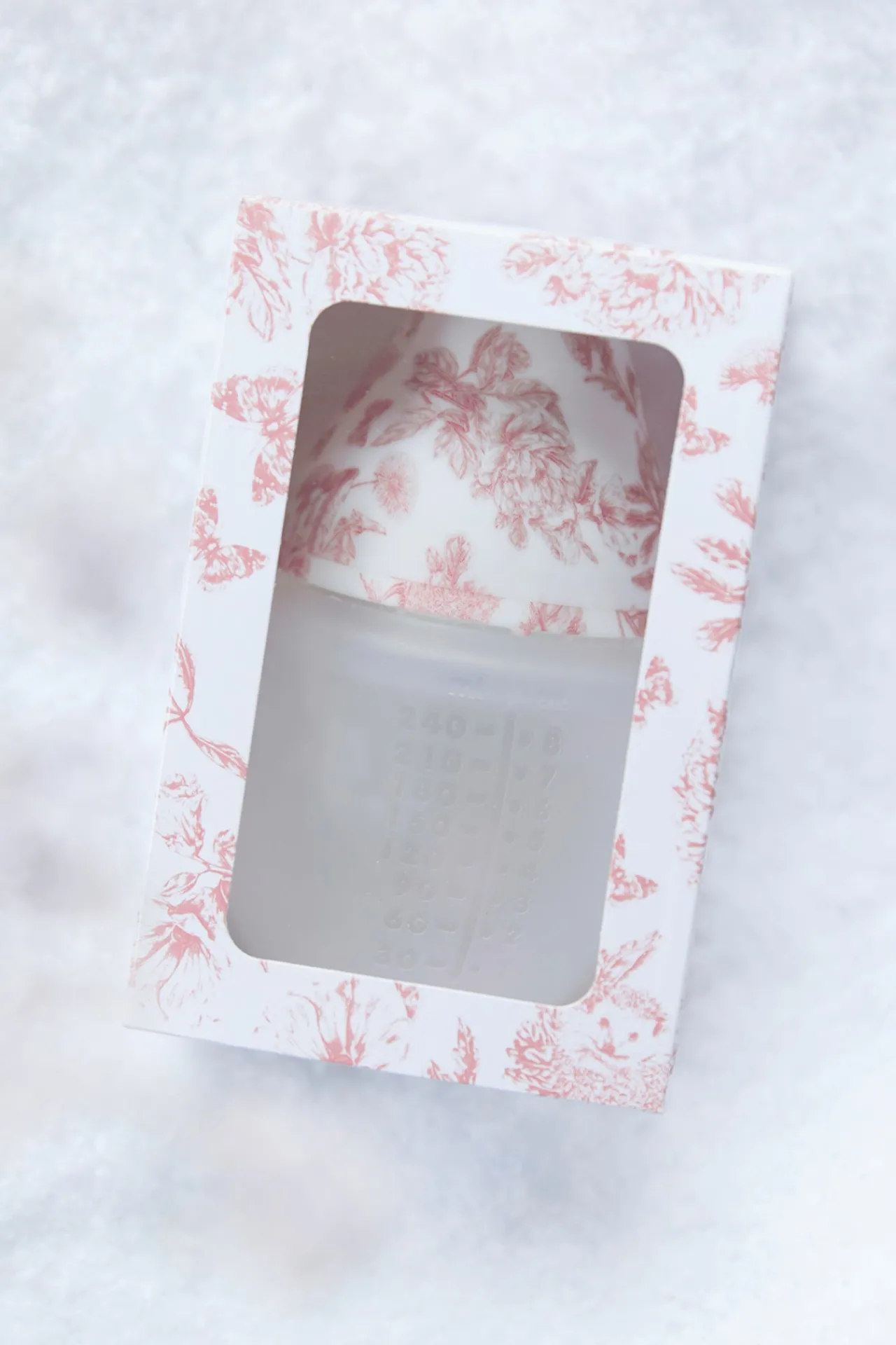 Tartine et Chocolat Biberon anti-colique Toile de jouy rose Élhée x| Bavoirs - Accessoires De Repas