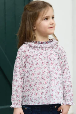 Tartine et Chocolat Blouse Ecru imprimé fleuri| T-Shirts - Blouses