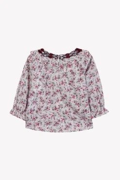 Tartine et Chocolat Blouse Ecru imprimé fleuri| T-Shirts - Blouses