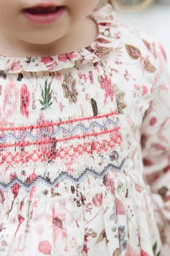 Tartine et Chocolat Blouse Tissu liberty smocké| T-Shirts - Blouses