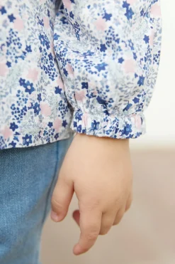 Tartine et Chocolat Blouse Bleuet à petites fleurs| T-Shirts - Blouses