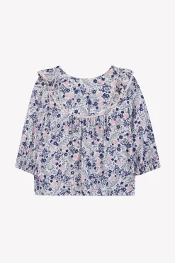 Tartine et Chocolat Blouse Bleuet à petites fleurs| T-Shirts - Blouses
