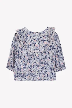 Tartine et Chocolat Blouse Bleuet à petites fleurs| T-Shirts - Blouses