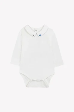 Tartine et Chocolat Body Bleu électrique broderie game on| Bodies