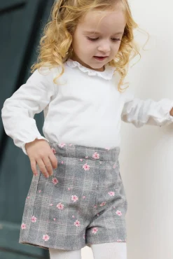 Tartine et Chocolat Body Ecru petit col volanté| Bodies