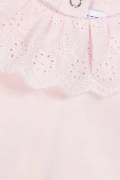 Tartine et Chocolat Body Rose pâle col volanté| Bodies