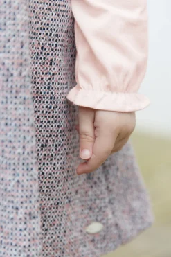 Tartine et Chocolat Body Rose pâle col broderie anglaise| Bodies