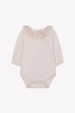 Tartine et Chocolat Body Rose pâle col broderie anglaise| Bodies