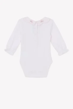 Tartine et Chocolat Body Rose pâle broderie petits trésors| Bodies
