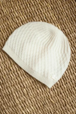 Tartine et Chocolat Bonnet Ecru 100% cachemire| Cachemire|Accessoires - Chaussons