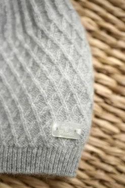 Tartine et Chocolat Bonnet Gris chiné 100% cachemire| Cachemire|Accessoires - Chaussons