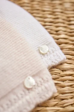 Tartine et Chocolat Bonnet Rose pâle en laine| Accessoires - Chaussons