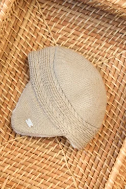 Tartine et Chocolat Bonnet Greige chiné cache-oreilles| Accessoires - Chaussons