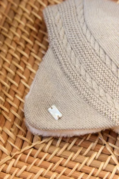 Tartine et Chocolat Bonnet Greige chiné cache-oreilles| Accessoires - Chaussons