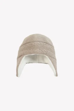 Tartine et Chocolat Bonnet Greige chiné cache-oreilles| Accessoires - Chaussons