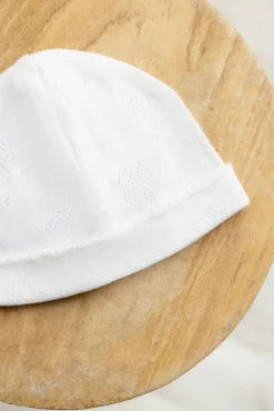 Tartine et Chocolat Bonnet Ecru Coton bio| Pyjamas - Bonnets|Accessoires