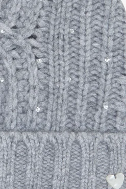 Tartine et Chocolat Bonnet Gris chiné torsades|Enfant Accessoires