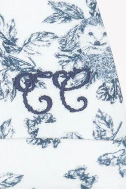 Tartine et Chocolat Bonnet Imprimé inspiration toile de jouy bleu| Toile De Jouy Bleu|Pyjamas - Bonnets