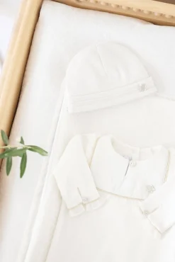 Tartine et Chocolat Bonnet Délicatesse nacre| Délicatesse Nacre|Pyjamas - Bonnets